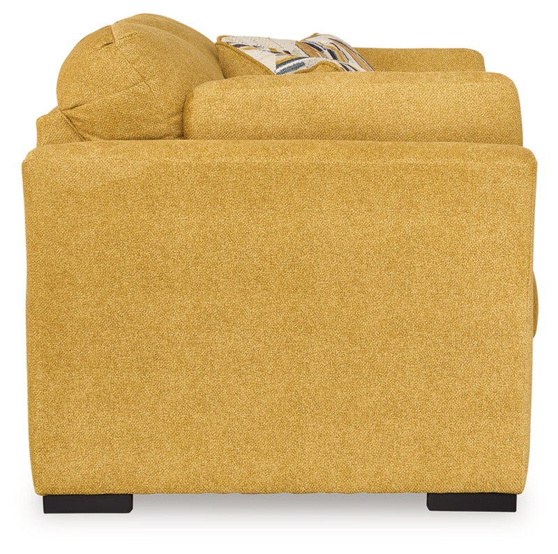 Keerwick Loveseat (Color: Sunflower)