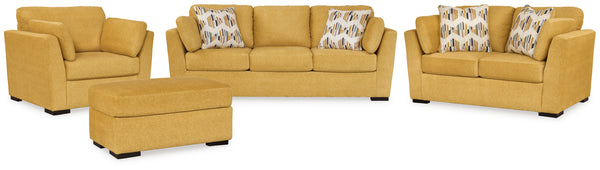 Keerwick Sofa, Loveseat, Oversized Chair and Ottoman
