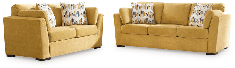 Keerwick Sofa, Loveseat, Oversized Chair and Ottoman