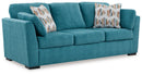 Keerwick Queen Sofa Sleeper (Color: Teal)