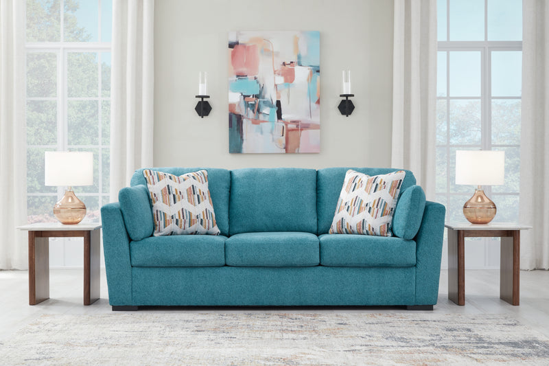 Keerwick Queen Sofa Sleeper (Color: Teal)