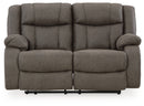 First Base Reclining Loveseat and 2 Recliners