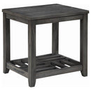 Cliffview 1-shelf Rectangular End Table Grey