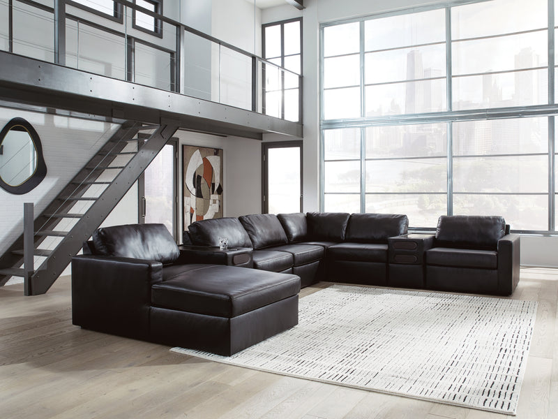 ModMax II 8-Piece Sectional with Chaise and Audio Consoles