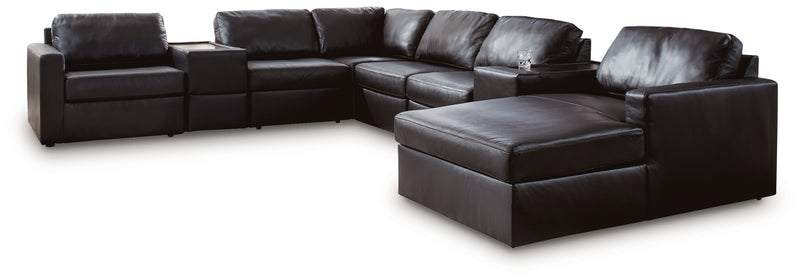 ModMax II 8-Piece Sectional with Chaise and Storage Consoles