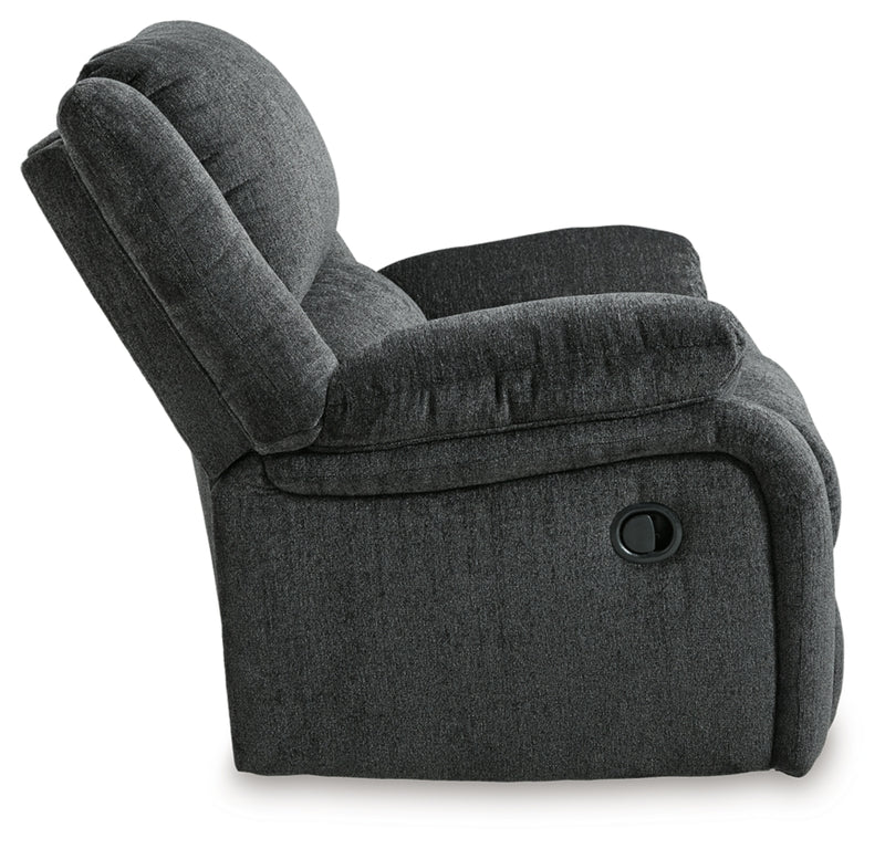 Draycoll Reclining Loveseat and 2 Recliners