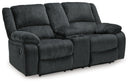 Draycoll Reclining Loveseat and 2 Recliners