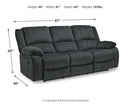 Draycoll Reclining Sofa and Recliner