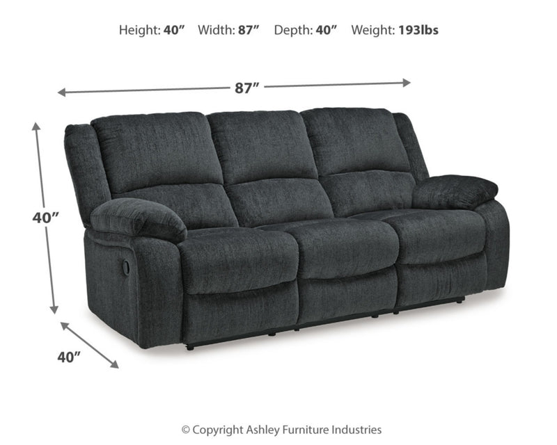 Draycoll Reclining Sofa and Recliner