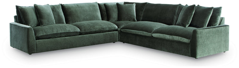 Carriage View 3-Piece Sectional