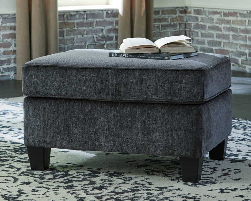 Abinger Ottoman (Color: Smoke)