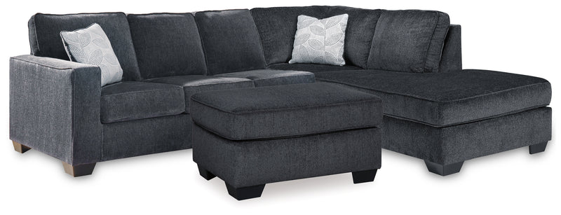 Altari 2-Piece Sleeper Sectional and Ottoman