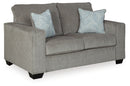 Altari Loveseat (Color: Alloy)