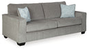 Altari Queen Sofa Sleeper (Color: Alloy)