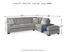 Altari 2-Piece Sleeper Sectional, Loveseat and Ottoman