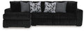 Midnight-Madness Sectional Sofa with Chaise