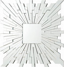 Brantley Square Sunburst Wall Mirror Silver image