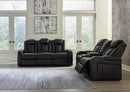 Caveman Den Power Reclining Sofa, Loveseat and Recliner