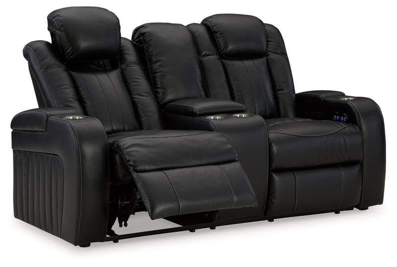 Caveman Den Power Reclining Sofa, Loveseat and Recliner
