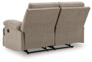 Side-Swipe Reclining Sofa and Loveseat