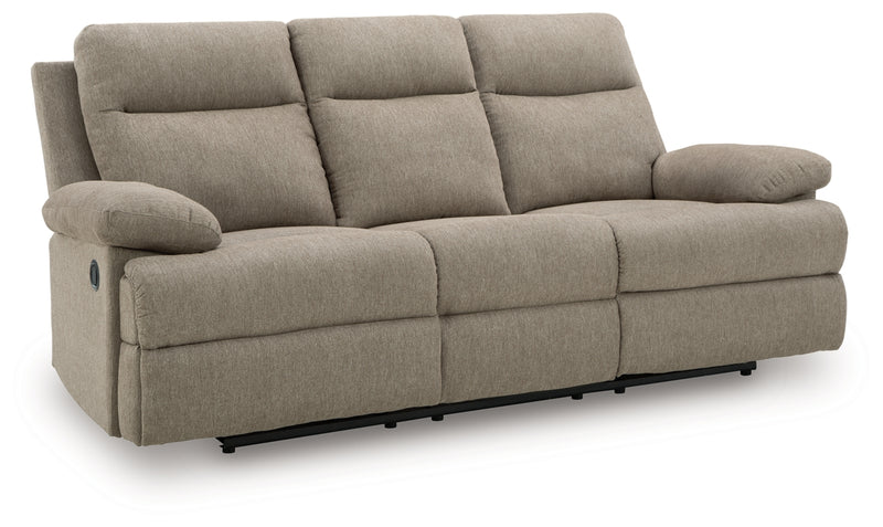 Side-Swipe Reclining Sofa and Loveseat