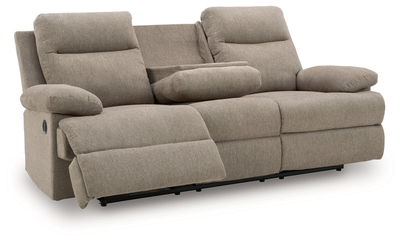 Side-Swipe Reclining Sofa and Loveseat