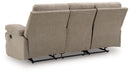 Side-Swipe Reclining Sofa and Loveseat