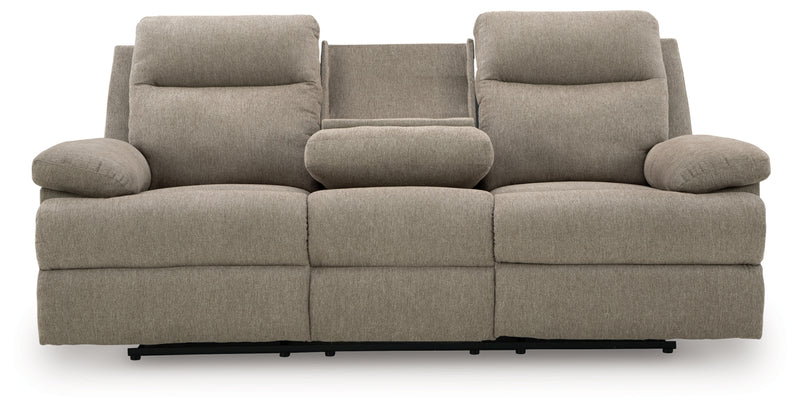 Side-Swipe Reclining Sofa and Loveseat