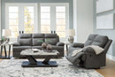 Side-Swipe Reclining Sofa and Loveseat
