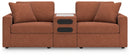 Modmax 3-Piece Sectional (Color: Spice)