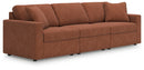 Modmax 3-Piece Sectional (Color: Spice)