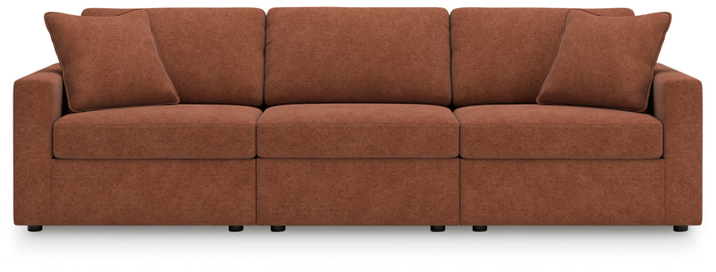 Modmax 3-Piece Sectional (Color: Spice)