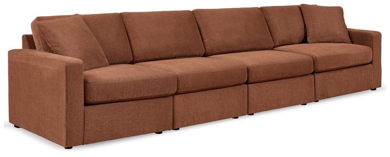 Modmax 4-Piece Sectional and 2 Ottomans