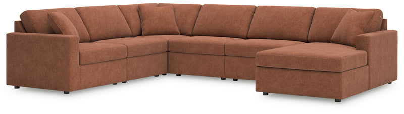 Modmax 6-Piece Sectional (Color: Spice)