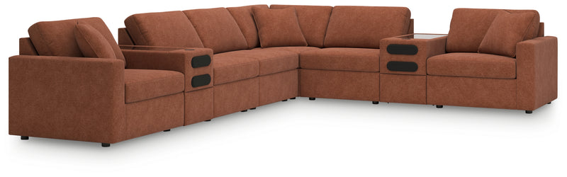 Modmax 8-Piece Sectional (Color: Spice)