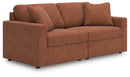 Modmax 2-Piece Sectional (Color: Spice)