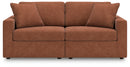 Modmax 2-Piece Sectional (Color: Spice)