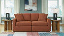 Modmax 2-Piece Sectional (Color: Spice)