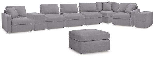 Modmax 8-Piece Sectional and Ottoman