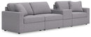 Modmax 4-Piece Sectional (Color: Granite)