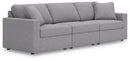 Modmax 3-Piece Sectional (Color: Granite)