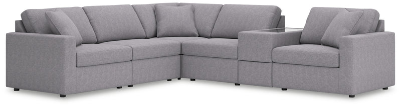 Modmax 6-Piece Sectional (Color: Granite)