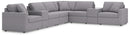 Modmax 8-Piece Sectional (Color: Granite)
