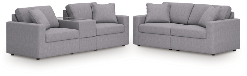 Modmax 3-Piece Sectional Sofa and 2-Piece Sectional Loveseat