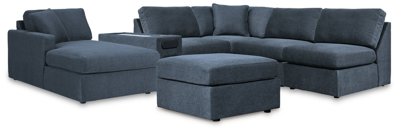 Modmax 6-Piece Sectional with Chaise and Ottoman