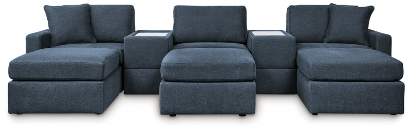 Modmax 5-Piece Sectional and 3 Ottomans