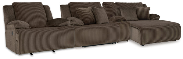 Top Tier 3-Piece Sectional and Recliner