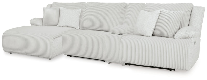 Top Tier 4-Piece Reclining Sectional with Chaise