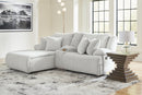Top Tier 3-Piece Reclining Sectional Sofa with Chaise (Color: Alloy)