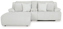Top Tier 3-Piece Reclining Sectional Sofa with Chaise (Color: Alloy)